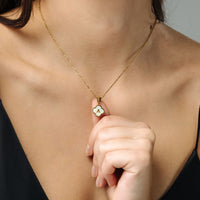 Thumbnail for Clover Initial Necklace