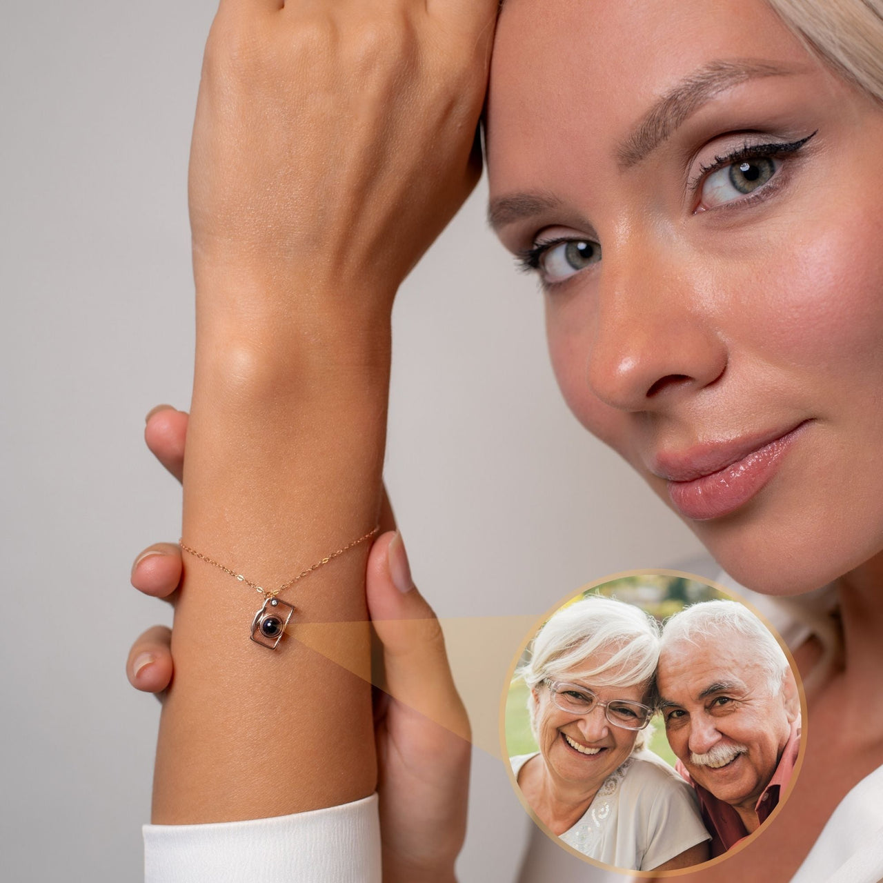 Memories Personalized Photo Bracelet - Personalized Gift for Women - Custom Jewelry For Her - Custom Bracelet Picture - Personalised Photo Gift Bracelet Brother & Sisters