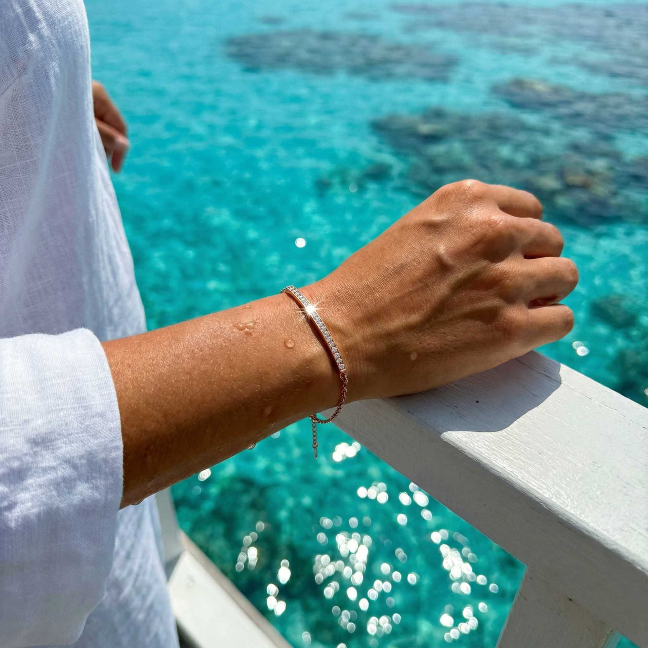 Bangle with Austrian Crystals