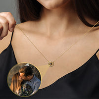 Thumbnail for Circular Photo Necklace