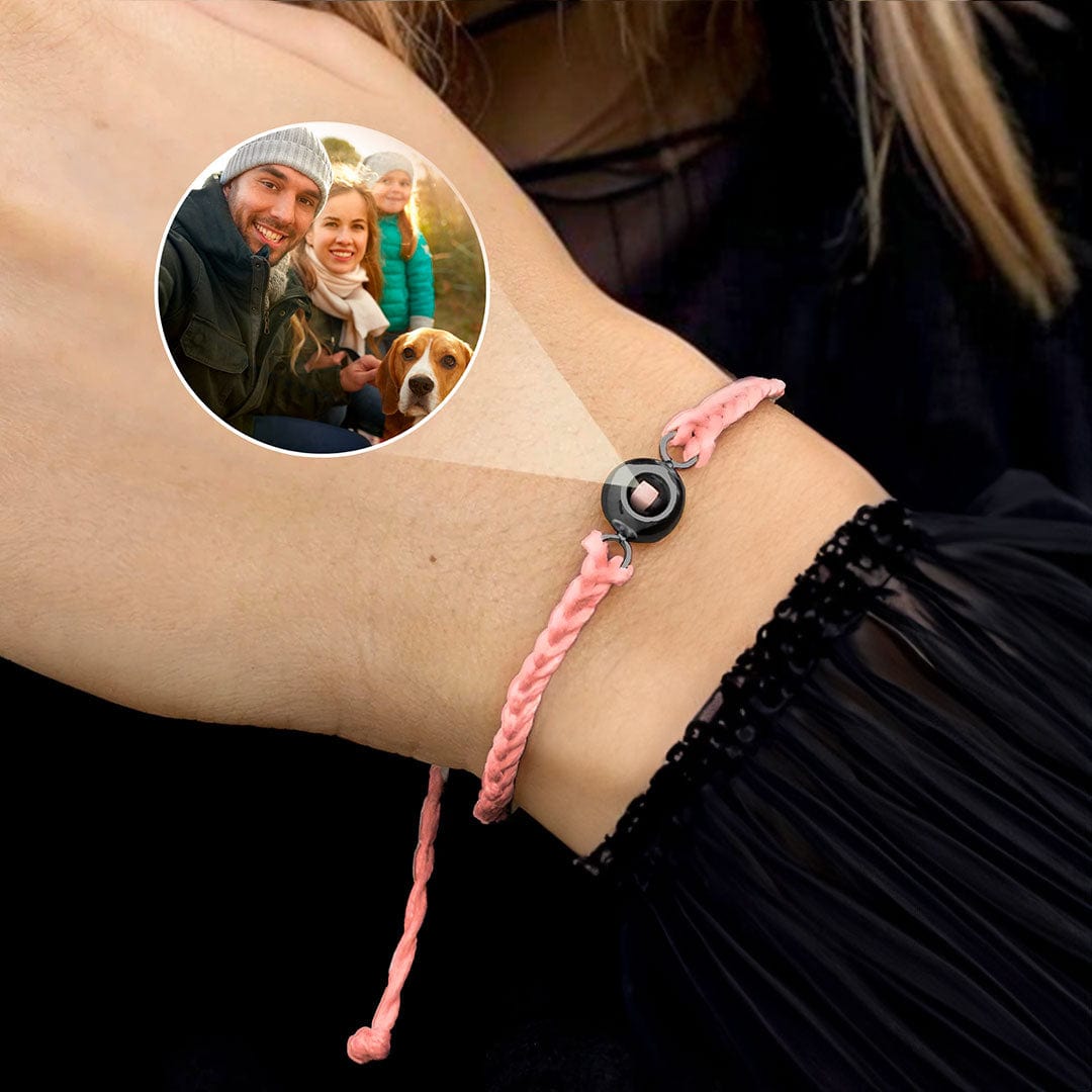 Circle Photo Bracelet