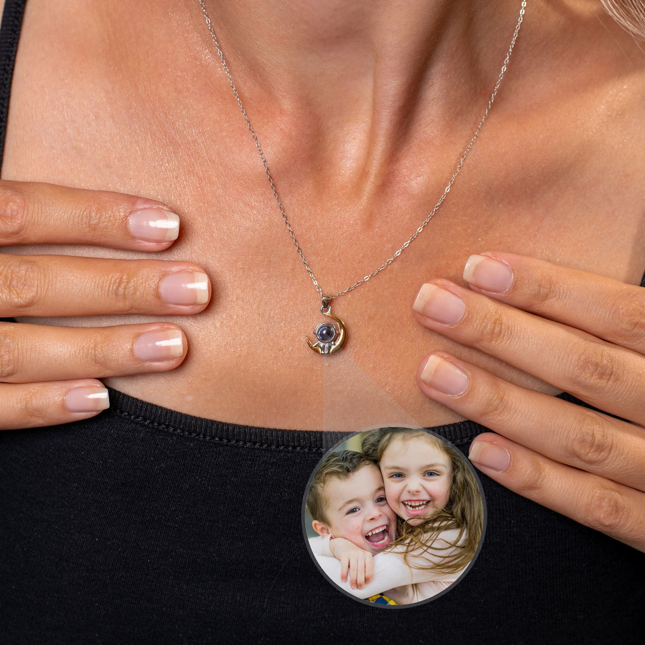 Stellar Photo Necklace