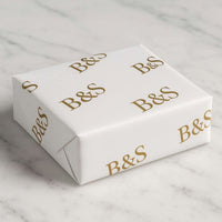 Thumbnail for Gift Wrapping: elegant Brother & Sisters box wrapped in stylish B&S gift paper, perfect for gifting.