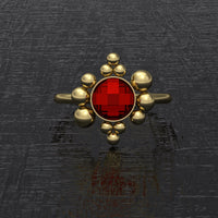 Thumbnail for Celestial Nose Ring - Titanium Nose Jewelry - Gold Nose Ring - Nose Piercing Jewelry Nose Ring Brother & Sisters