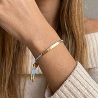 Thumbnail for Le Ciel, gold bracelet — close up | SKU: leciel-g