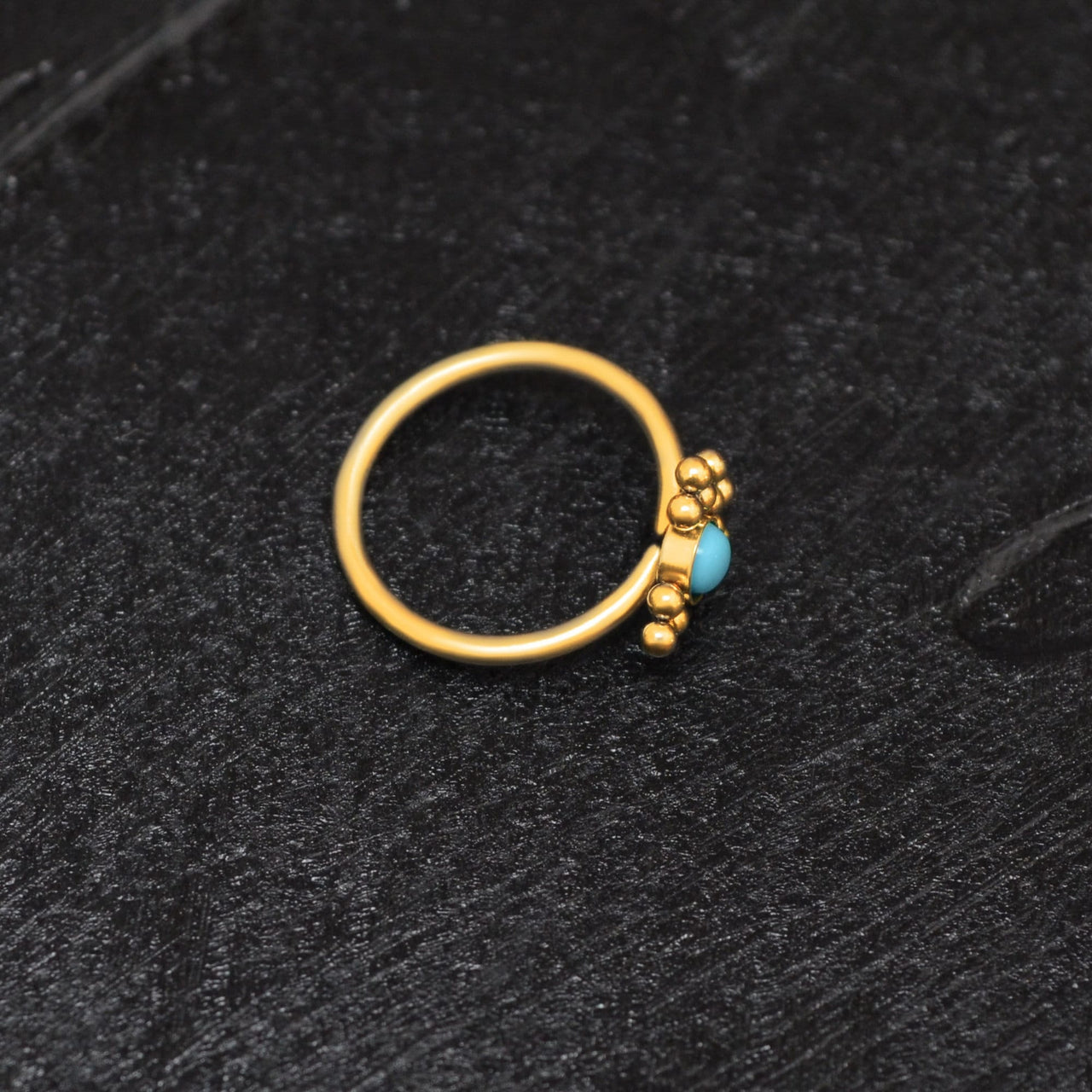 Sapphire Nose Ring - Titanium Nose Jewelry - Gold Nose Ring - Nose Piercing Jewelry Nose Ring Brother & Sisters