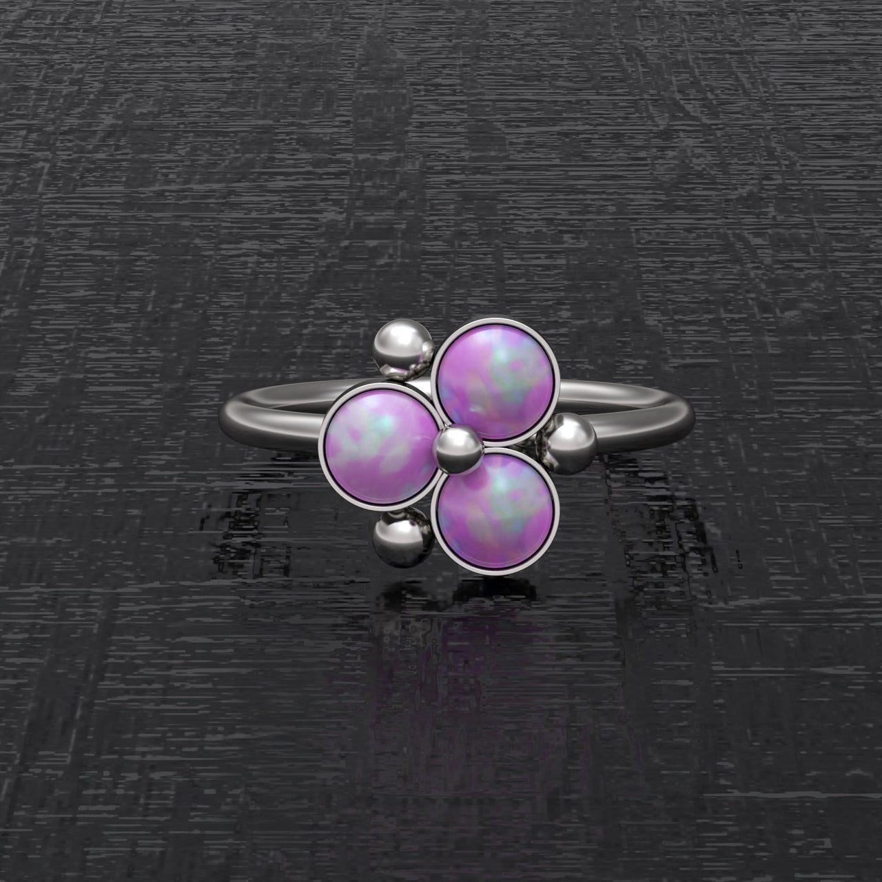 Silken Horizon Nose Ring - Titanium Nose Jewelry - Gold Nose Ring - Nose Piercing Jewelry Nose Ring Brother & Sisters